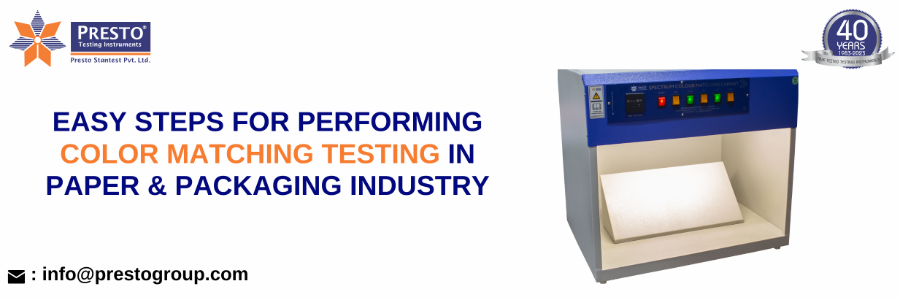 Easy Steps for Performing Color Matching Testing In Paper and Packaging Industry